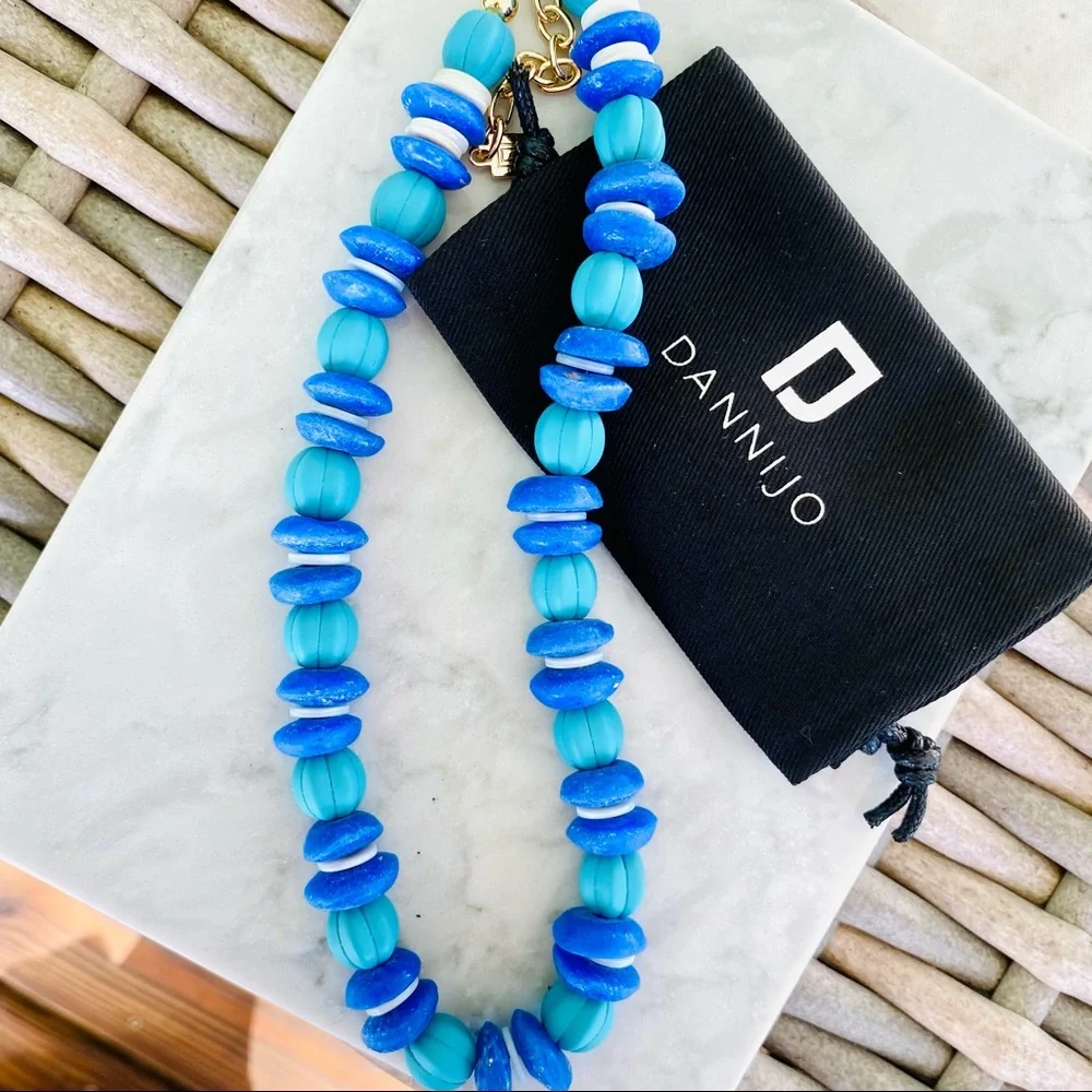 DANNIJO Petani Beaded Necklace NWT